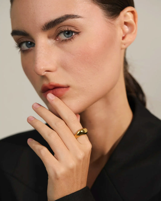 WAVE Sculptural Ring - Ohh Glam